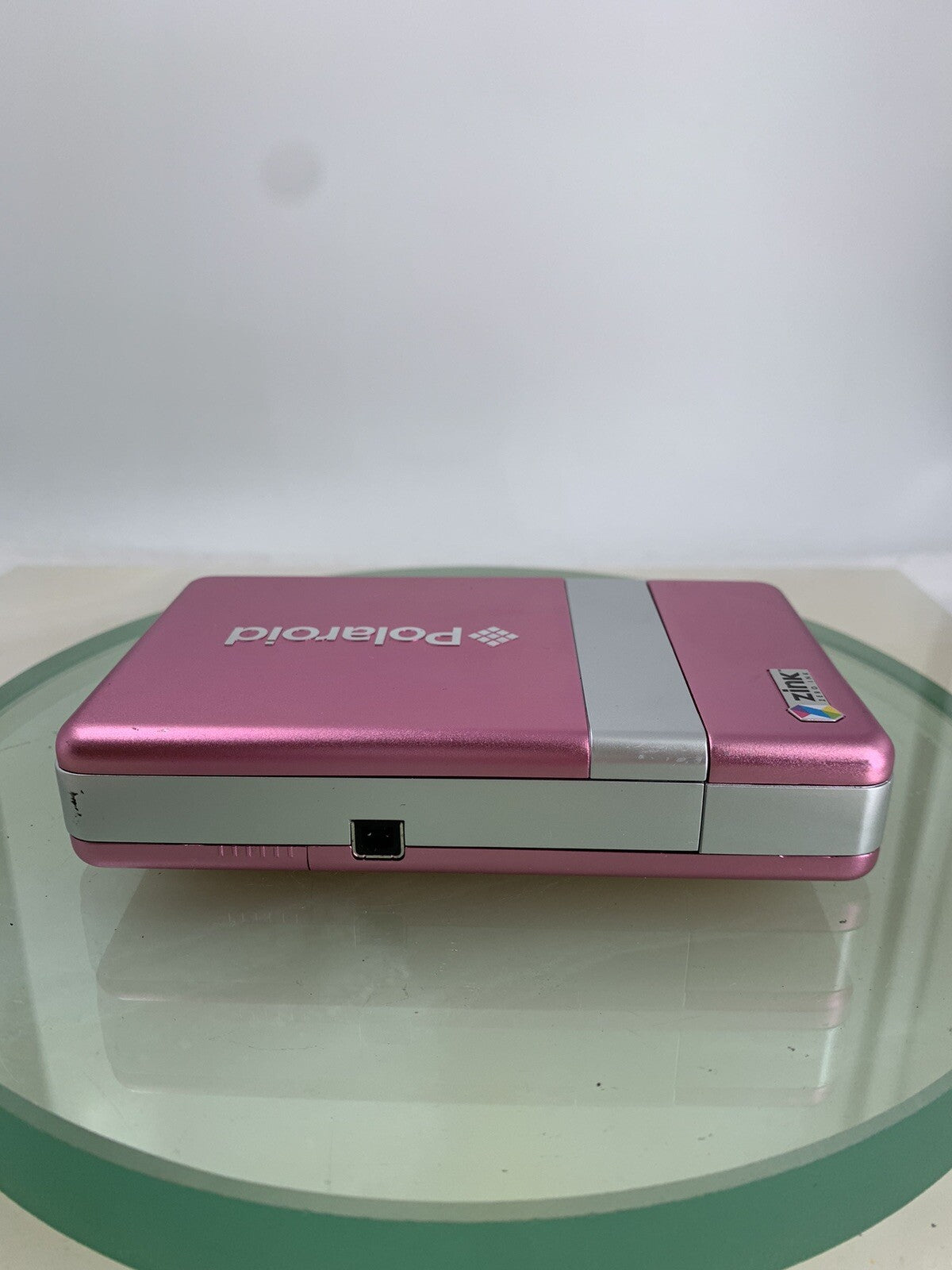 Polaroid Zip Digital Instant Photo ZINK Printer Portable PINK TESTED - 4834