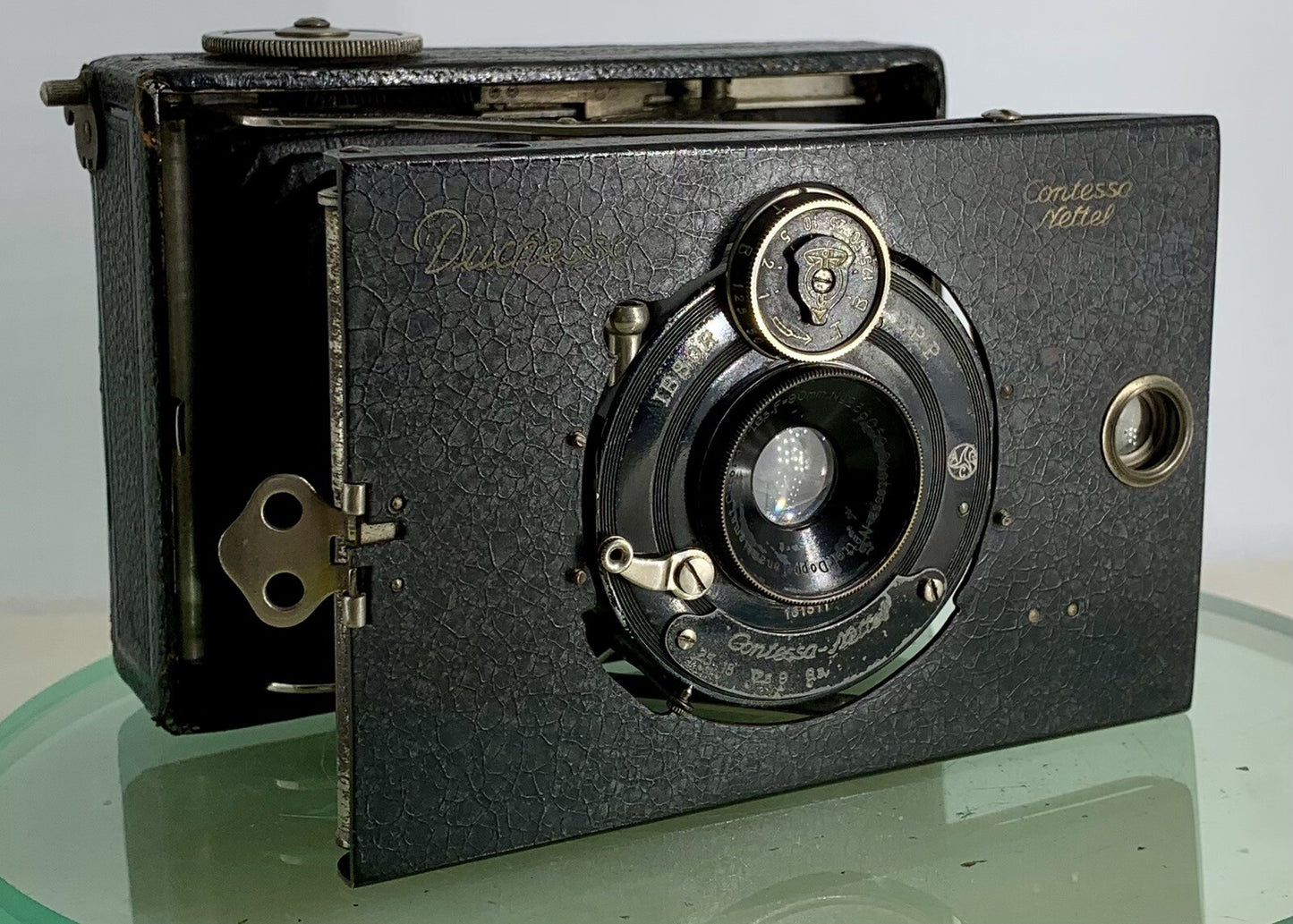 Rare Contessa Nettel Duchessa strut folding camera 6cm - 9cm . c.1913-1925  #3070