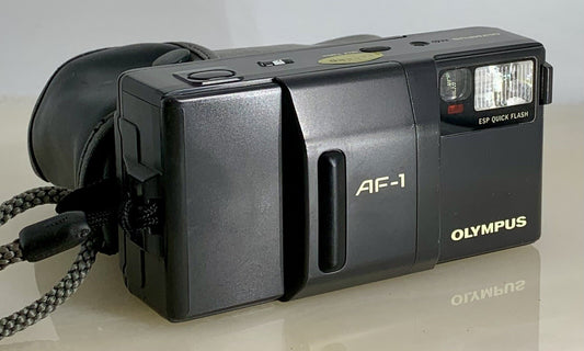 Olympus AF-1 35mm Compact Point & Shoot Film Camera - 35mm f/2.8 Sharp Lens #970
