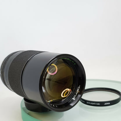 Tamron Lens for Olympus OM Mount 1:3.5 f=200mm Used see details #6801