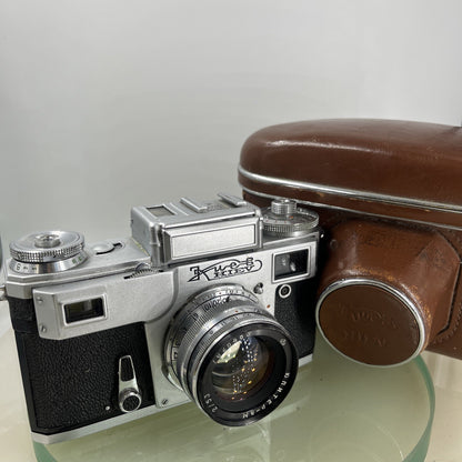 Kiev-IIIa KIEV-3 Russian USSR 35mm Camera Jupiter-8m 50mm f/2 Lens  tested #4540