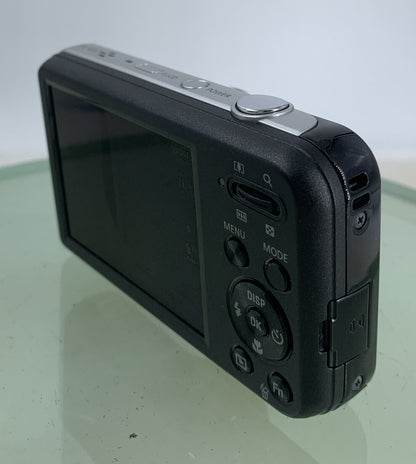 Samsung PL122 14.2MP DIGITAL SELFIE SCREEN CAMERA BLACK+WIRE+BAG TESTED - 4186