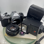 Vintage Asahi Pentax ME 35mm Film Camera w/ 50mm 1.7 SMC PENTAX-A Lens-Tested6070
