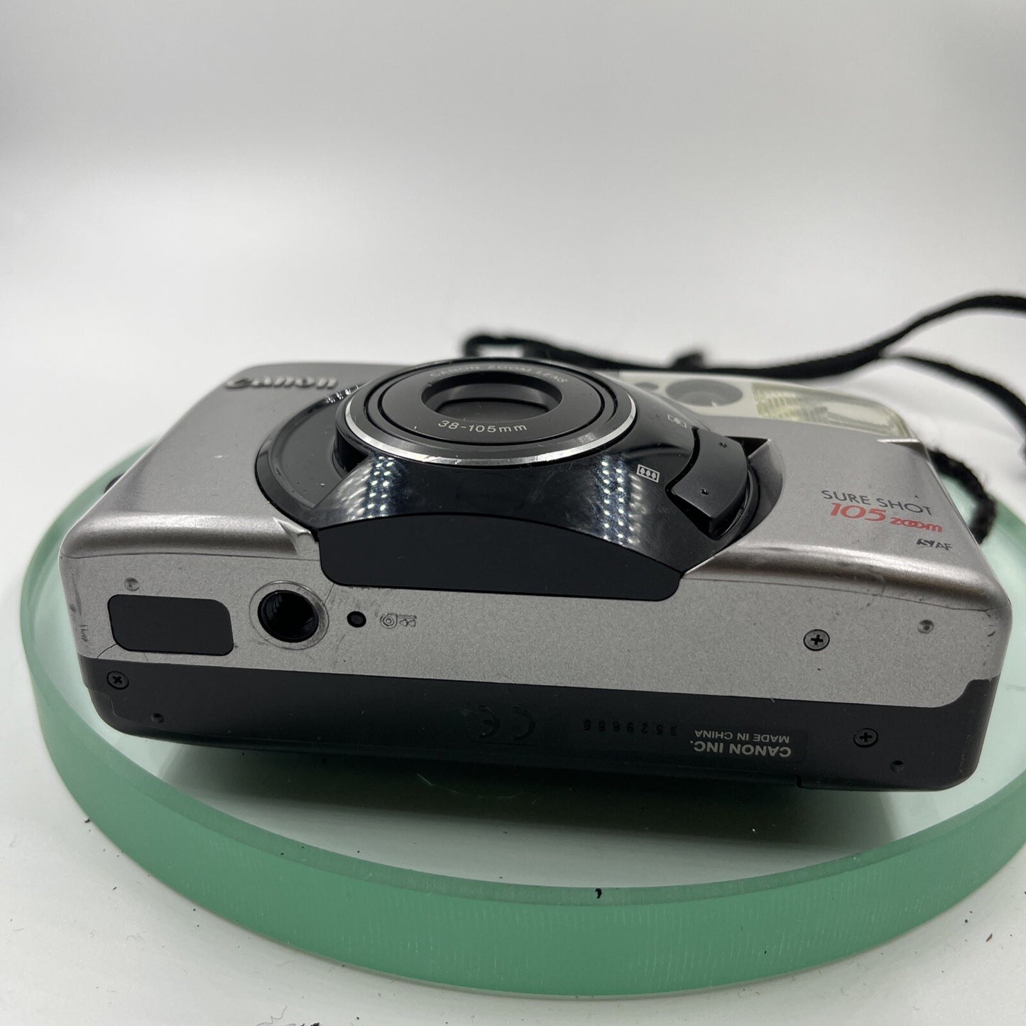 Canon Sure Shot 105 Zoom SAF Point & Shoot Autofocus 35mm Film Camera # 4353