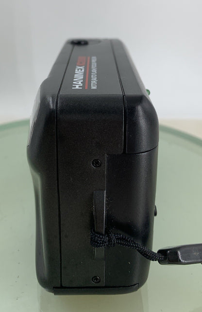 Hanimex IC2000 Pentax POINT AND SHOOT FILM CAMERA BLACK WITH COVER- TESTED- 2843