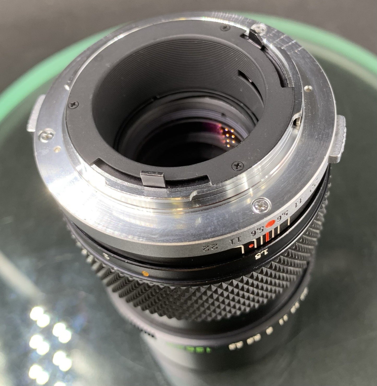{SERVICED}Olympus 1:3.5 f/135mm OM-System Zuiko Auto-T SLR Lens Working Great#15