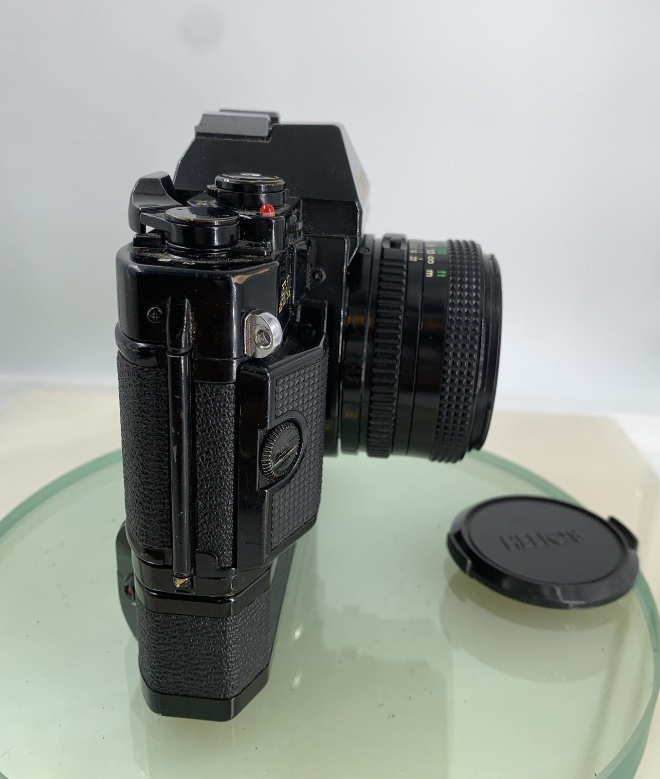 BEAUTIFUL Canon A-1 35mm SLR Camera Body+ FD 50mm f/1.8 FULLY WORKING #8121