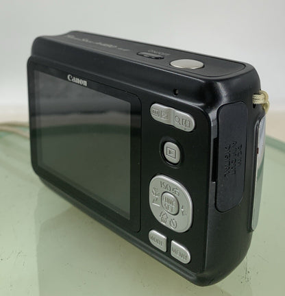 Canon PowerShot A480 10.0MP DIGITAL CAMERA BLACK NO CHARGER NO CARD TESTED - 2436