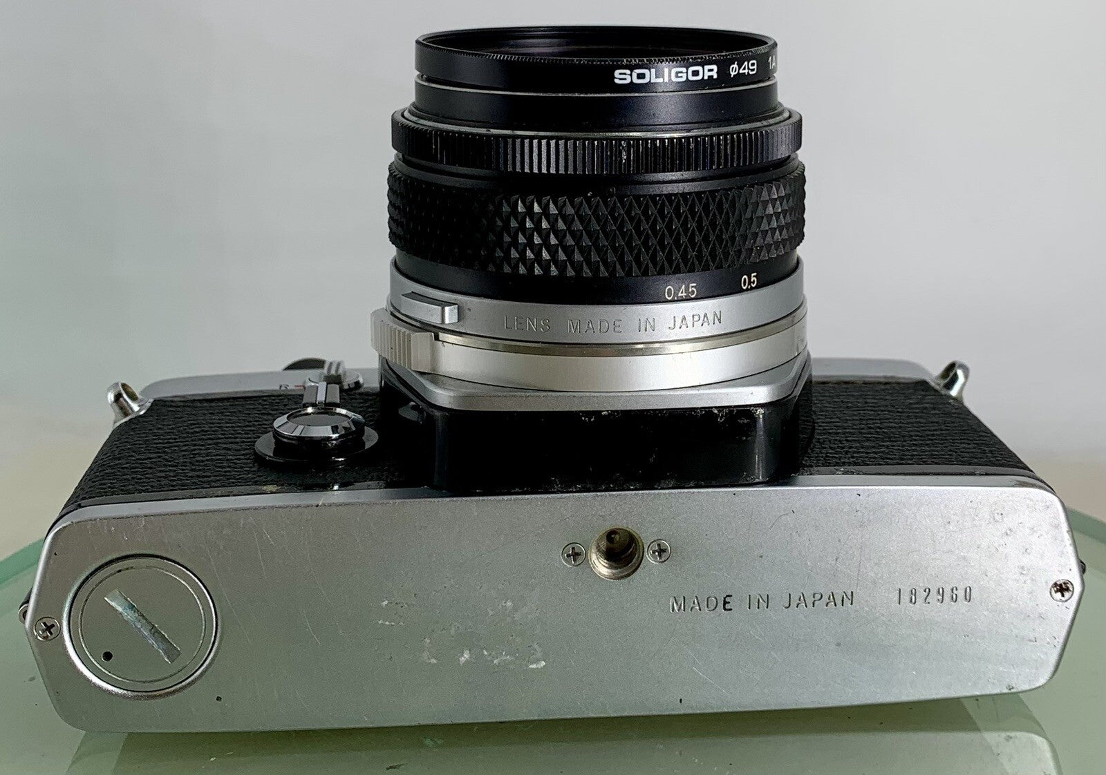 Olympus OM-1 MD 35mm SLR Film Camera &  Olympus ZUIKO  50mm f1.8 Lens- TESTED3568