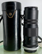 Canon Lens FL 200mm 1:4,5 in extremely good condition FD Comes with case GREAT110