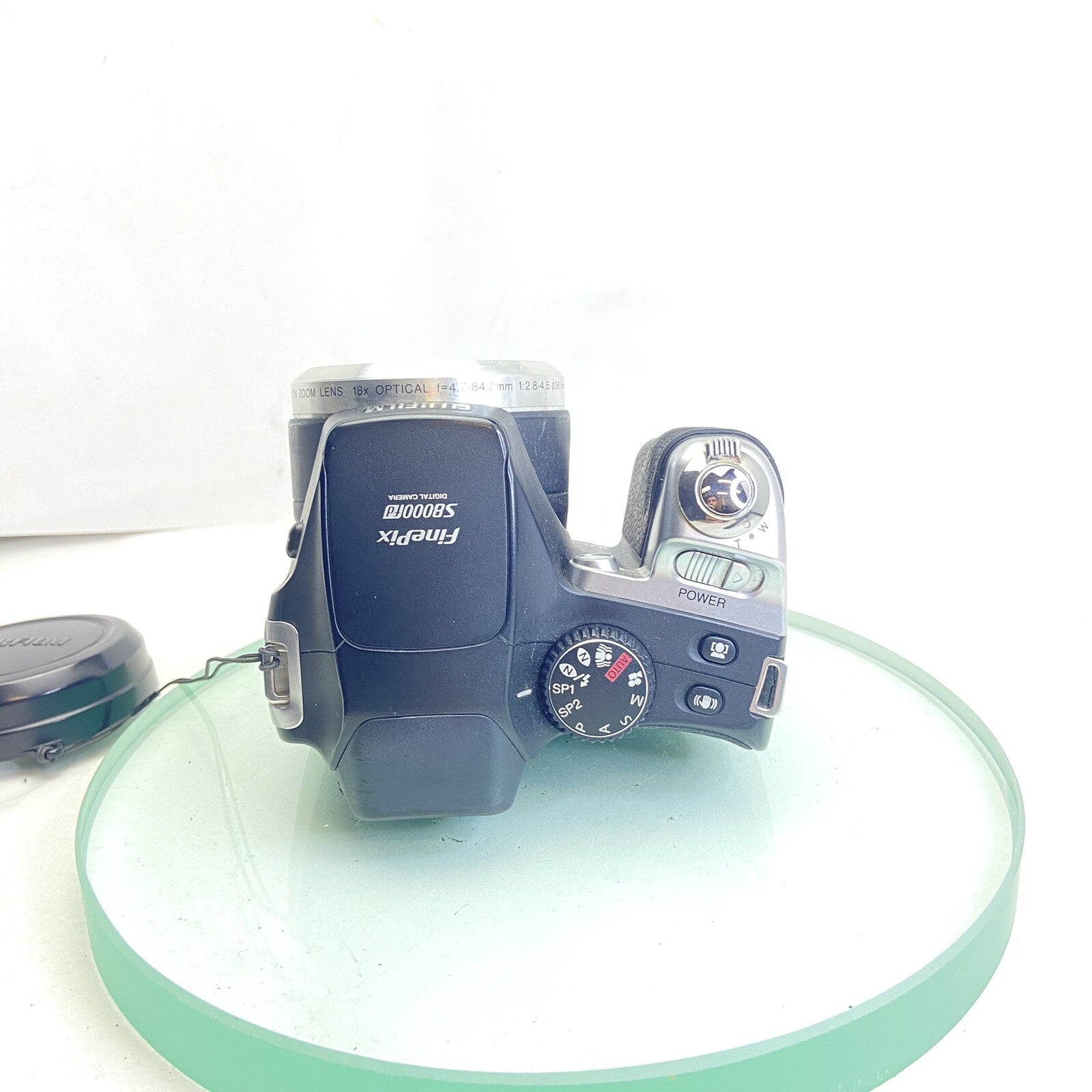 Fujifilm FinePix S Series S8000fd 8.0MP Digital Camera - Black, TESTED, Bag #8024