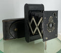 Vintage Eastman Kodak No A-127 FILM Vest Pocket Folding Camera TESTED  With Case0