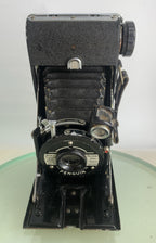 Kershaw Eight-20 Penguin Vintage 1940s Folding Film Camera BLACK TESTED - 8221