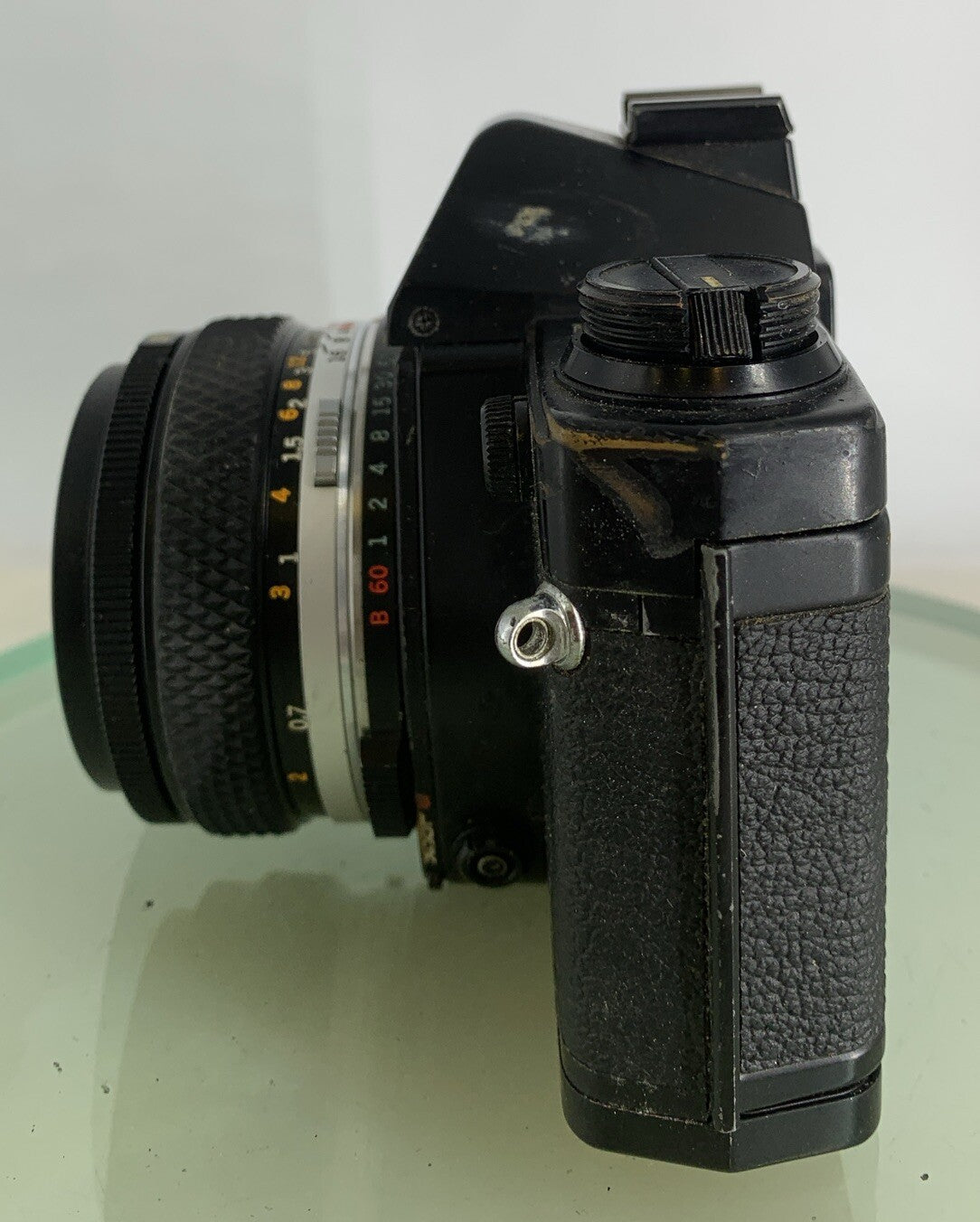 Olympus OM-2 Spot / Program SLR Camera + Olympus Zuiko  50mm f1.8 TESTED  #1953