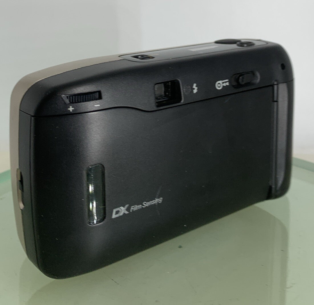 SUPER 2000 AF COMPACT DIGITAL FILM CAMERA GREY NO CHARGER TESTED - 5234