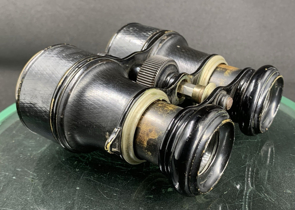 Antique Walker & Son WW1 Service Binocular + Case {Collectable Item}#1443