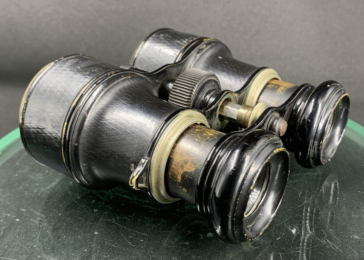 Antique Walker & Son WW1 Service Binocular + Case {Collectable Item}#1443