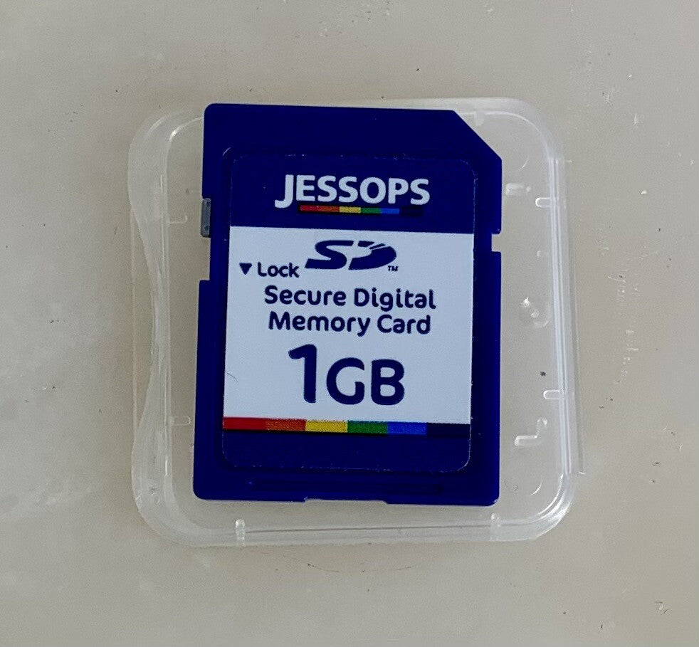 1GB JESSOPS SD Memory Card For Phones/Cameras #140