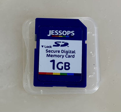 1GB JESSOPS SD Memory Card For Phones/Cameras #140