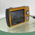Olympus Stylus U790 SW 7.1MP Digital Camera Orange Waterproof Tested(LENS ISSUE)3