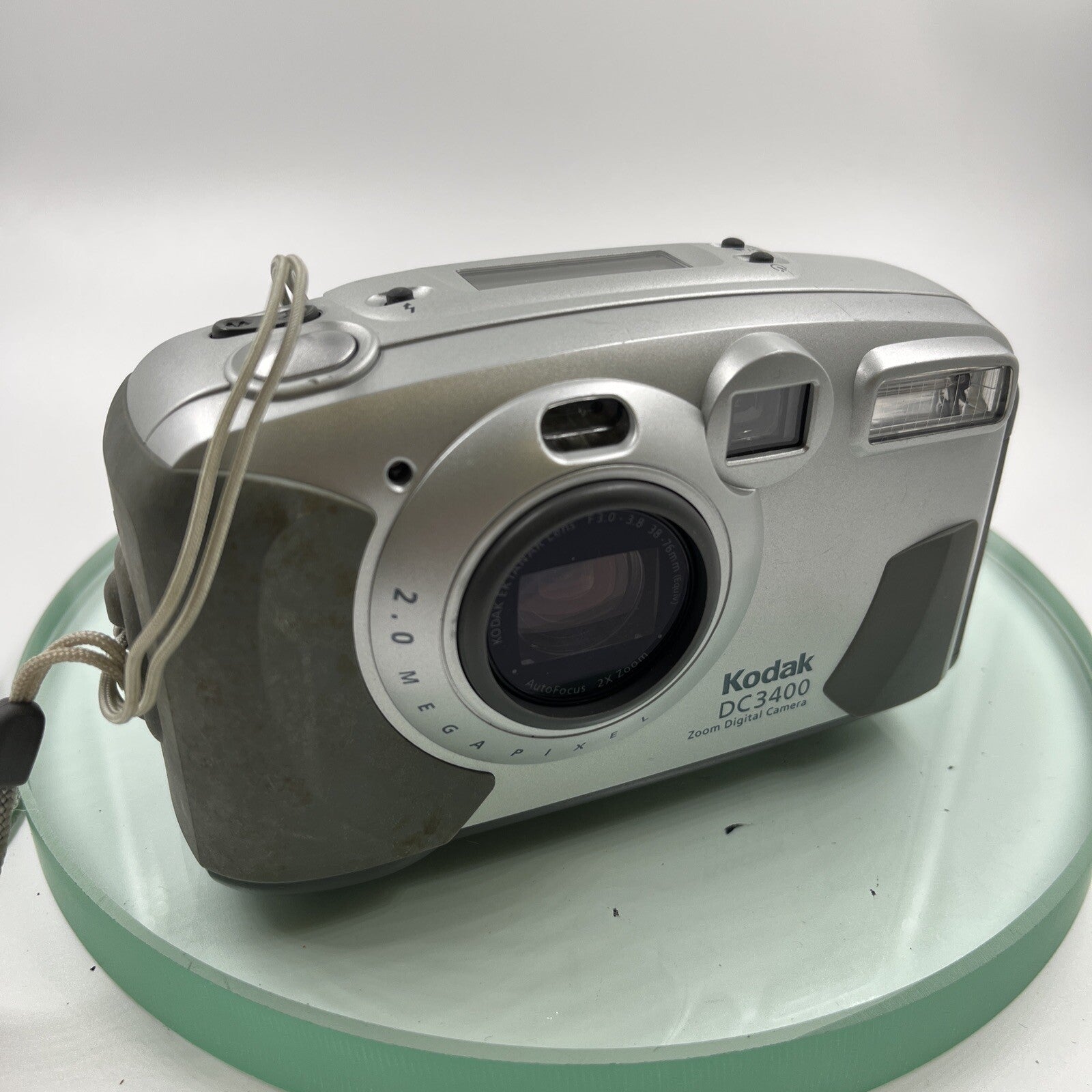 Kodak DC3400 Vintage Digital Camera 2.0 Megapixel Tested Works Made In Japan#9561