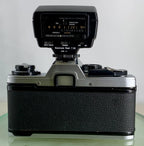 *SERVICED*Olympus OM10 35mm Film SLR Manual Camera+ OM 135 F3.5 Zuiko Lens+FLASH4
