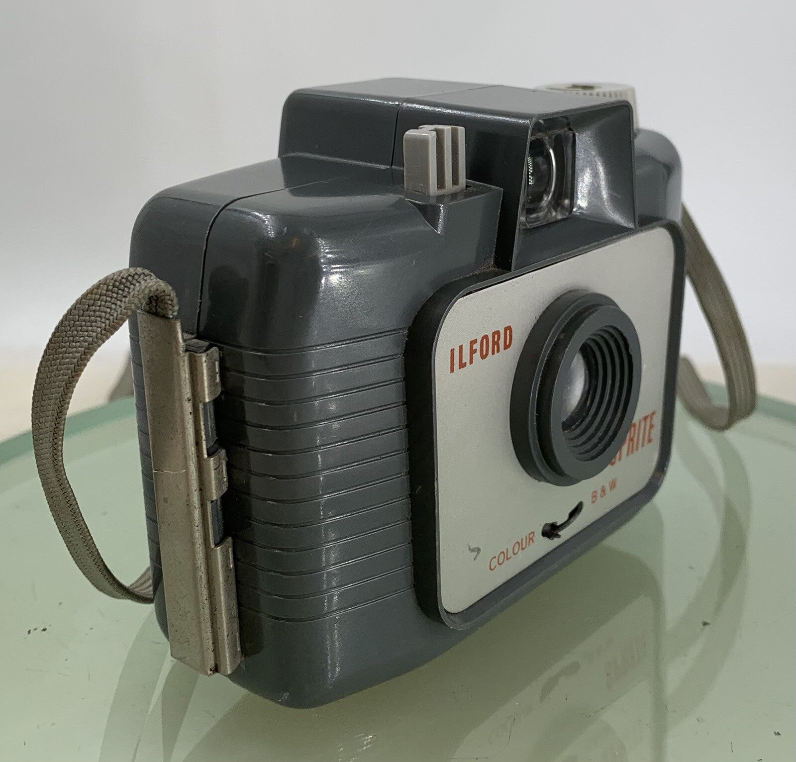 Vintage Ilford Sprite Retro Film Camera GREY FULLY FUNCTIONAL TESTED - 8631