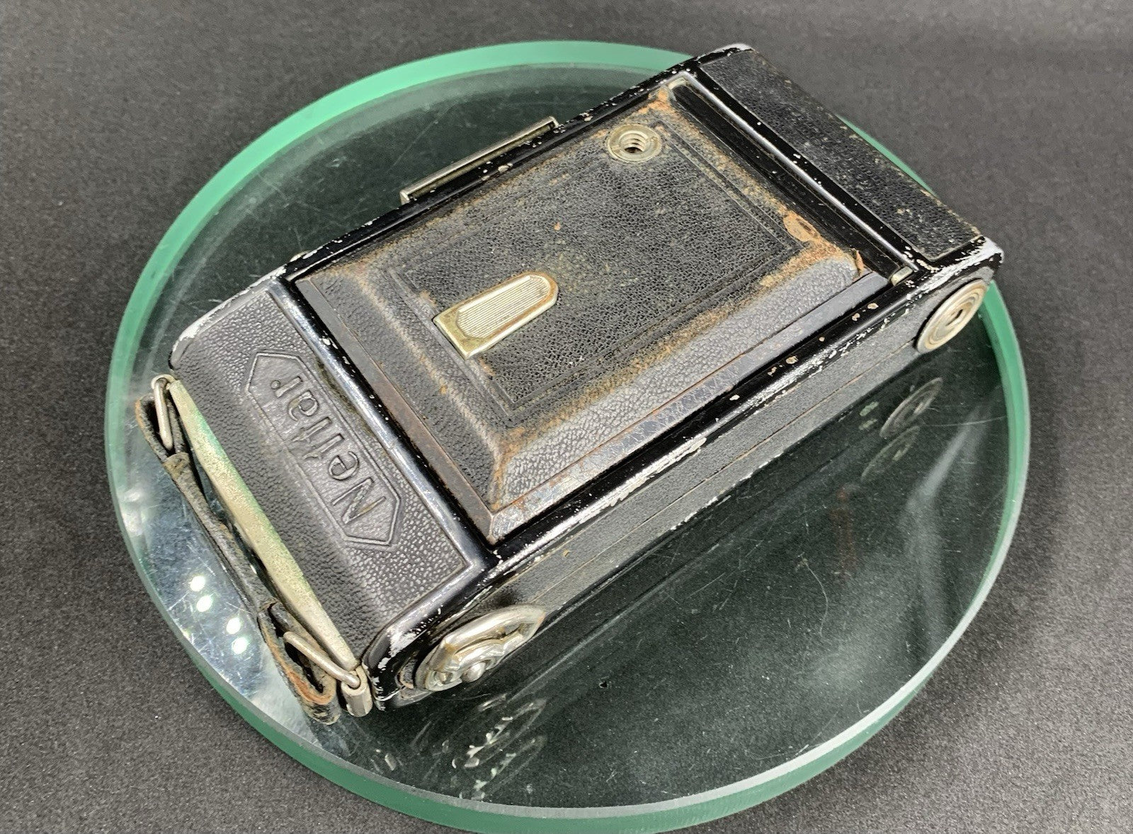 Vintage Zeiss Ikon Nettar 515/2- Folding Camera 11cm f/4.5 Compur Lens #296
