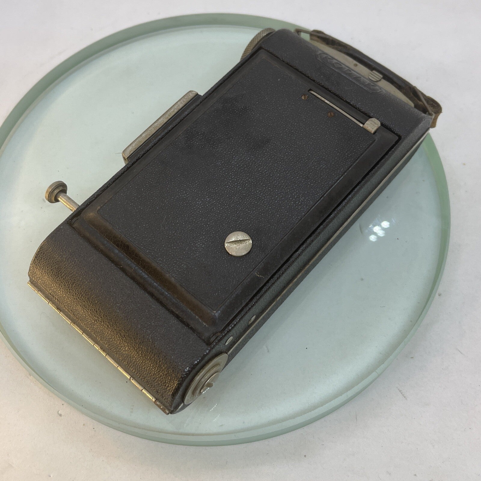 Kodak Folding Brownie Junior Six-20 Camera, 620 Roll film camera SHUTTER WORK3756