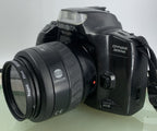 Minolta Dynax 300 SI SLR FILM CAMERA + 35-70mm Lens BLACK COLOR TESTED - 6102