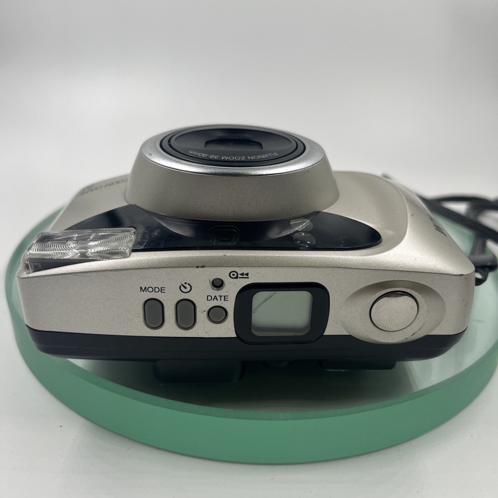 Fujifilm Zoom Date 90 Point And Shoot 35mm Film Camera Silver#TESTED # VGC# 4464