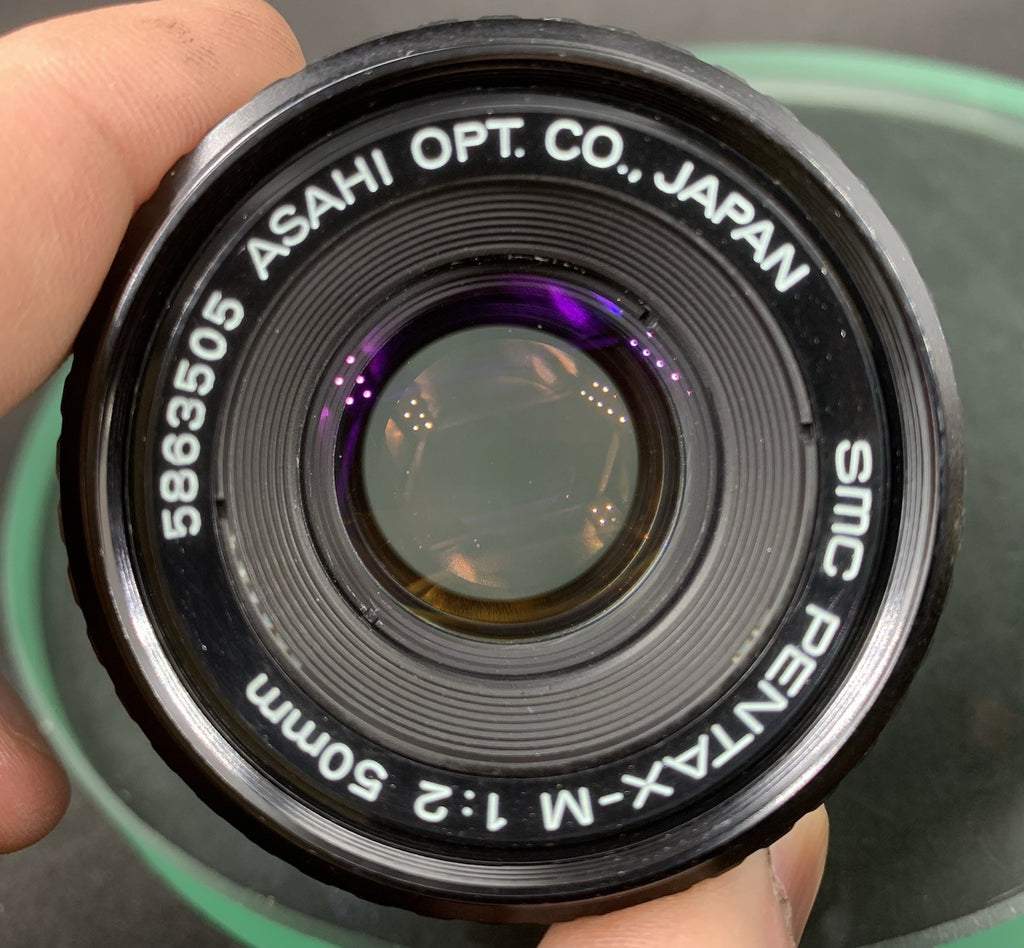 {SERVICED} SMC Pentax-M 50mm f/2 Lens/MINT Condition3