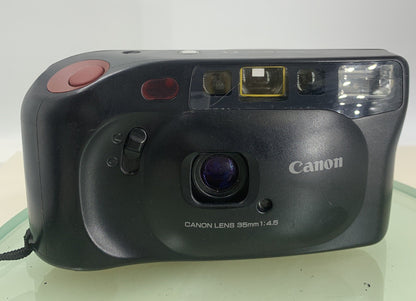 Canon Ex-SureShot 35mm Film Point & Shoot Camera FLASH NOTWORKING - TESTED - 2311