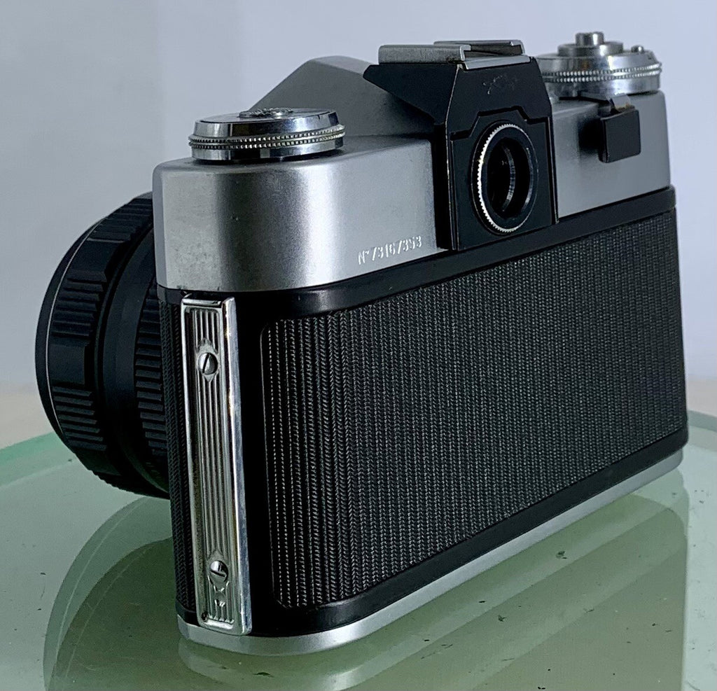 Vintage Zenit - B SLR Camera + HELIOS-44M-4 2/58 Lens + SILVER + TESTED - 655
