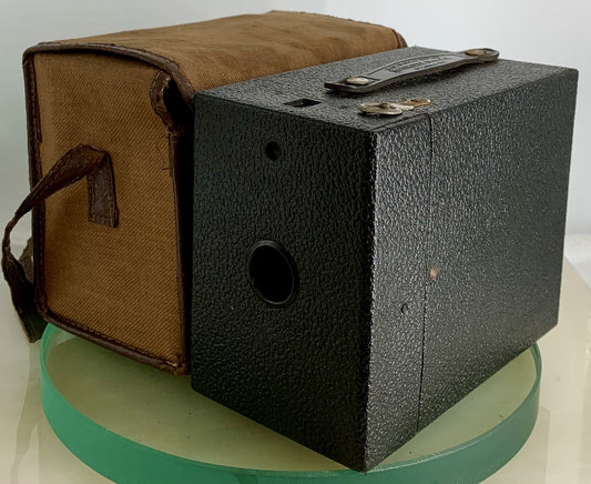 Kodak Hawkeye No 2 Model C Vintage Camera With Case - 3260
