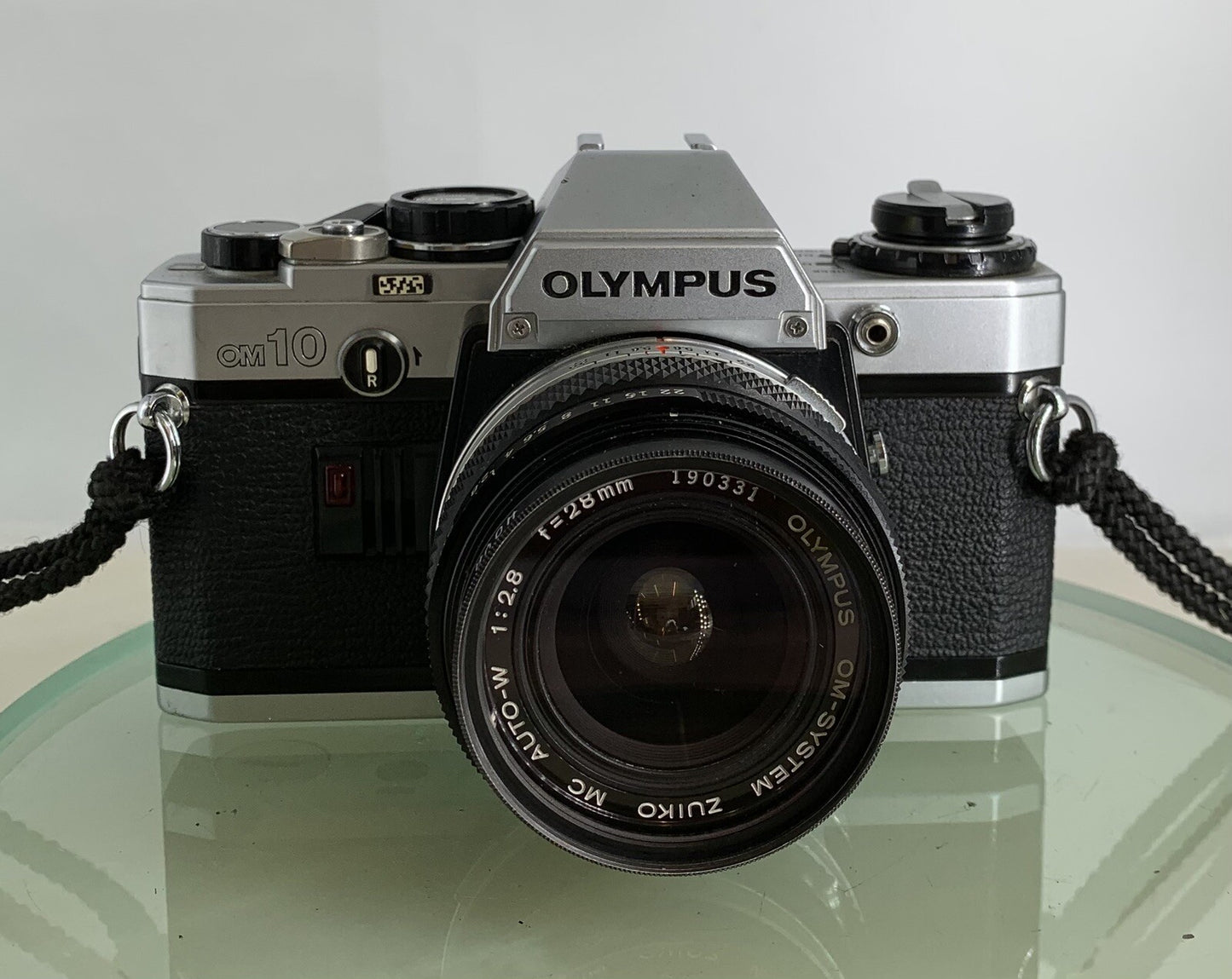 Olympus OM10 35mm Film SLR Manual Camera+Olympus 28 F2.8 MC Zuiko Lens TESTED2821