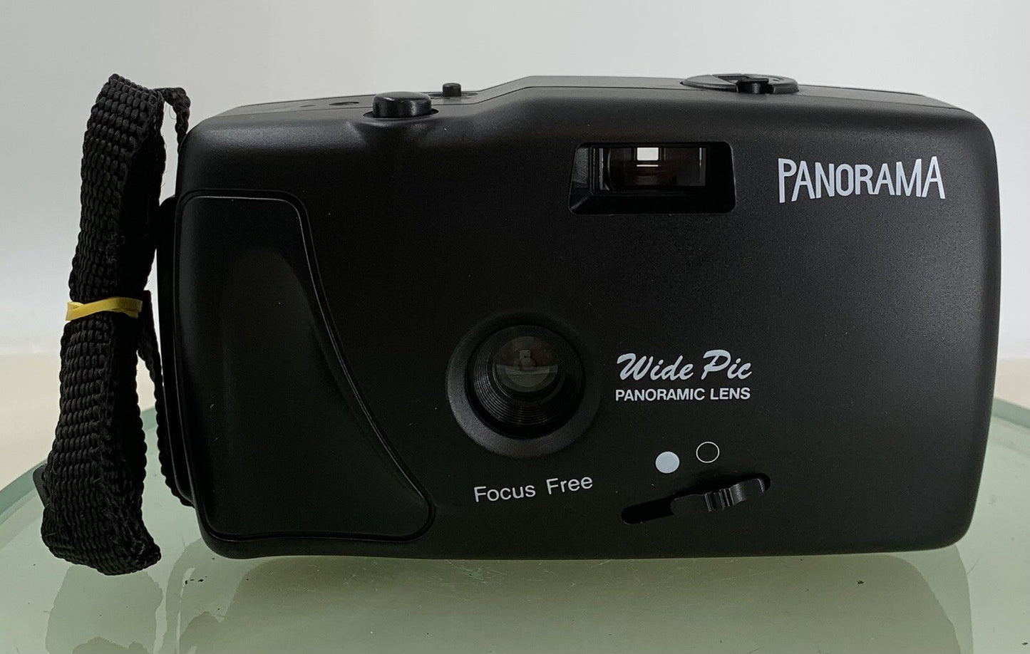 Panorama Wide Pic 35mm Film Point and Shoot Camera + COVER BLACK TESTED - 8751