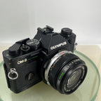 Olympus OM-2 Spot / Program SLR Camera+Olympus Zuiko  28mm f2.8 TESTED  #88314