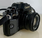 Canon A-1 35mm SLR Camera Body + Canon FD 50mm f/1.8 FULLY WORKING #3082