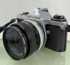 ASAHI PENTAX ME FAST COMPACT VINTAGE SLR FILM CAMERA + 28MM LENS TESTED - 3352