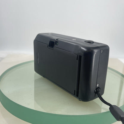 Minolta AF101R 35mm Film Point and Shoot Camera Black With Case #5435