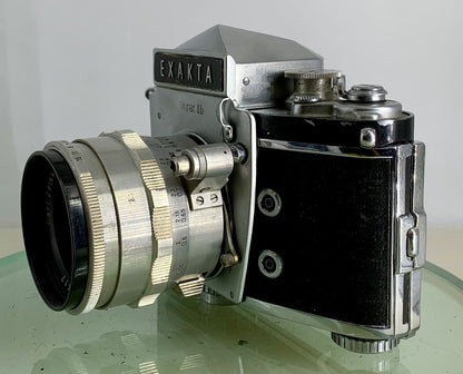 Exakta Varex II B 35mm Camera Carl Zeiss Jena Tessar 2,8 50mm  - Tested #316