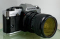 Olympus Om20 35mm slr film camera + Miranda 28-70mm 1:3.5-4.8 Lens TESTED #3460