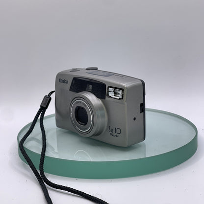 Vintage Konica Z-UP 110 Super Point and Shoot 35mm Film Camera Working # 8022