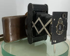 Vintage Eastman Kodak No A-127 FILM Vest Pocket Folding Camera TESTED  With Case0