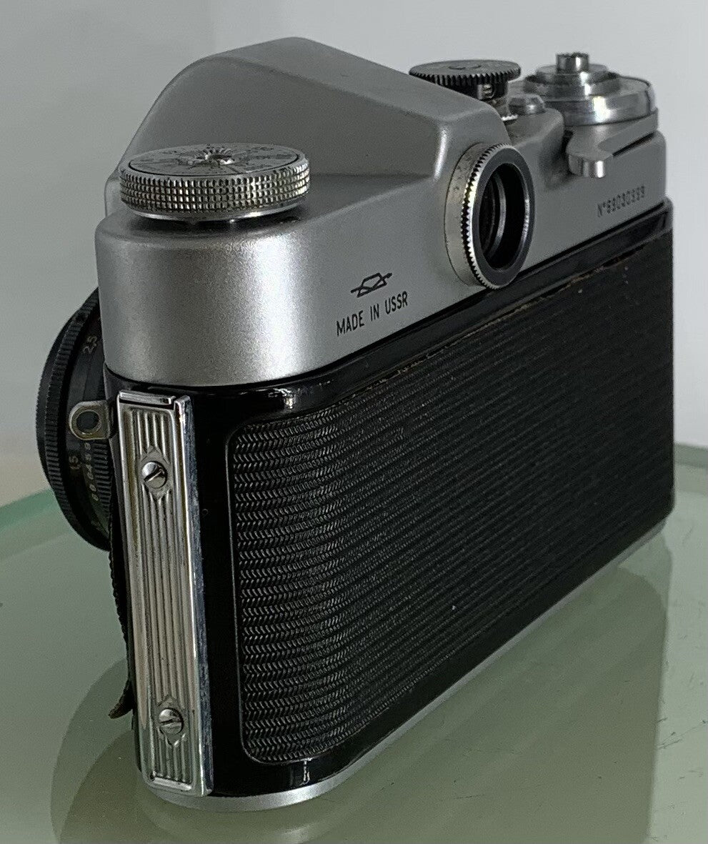 USSR Vintage Film Rangefinder Camera ZENITH 3M & INDUSTAR 50 F/3.5. M39 Mount1525