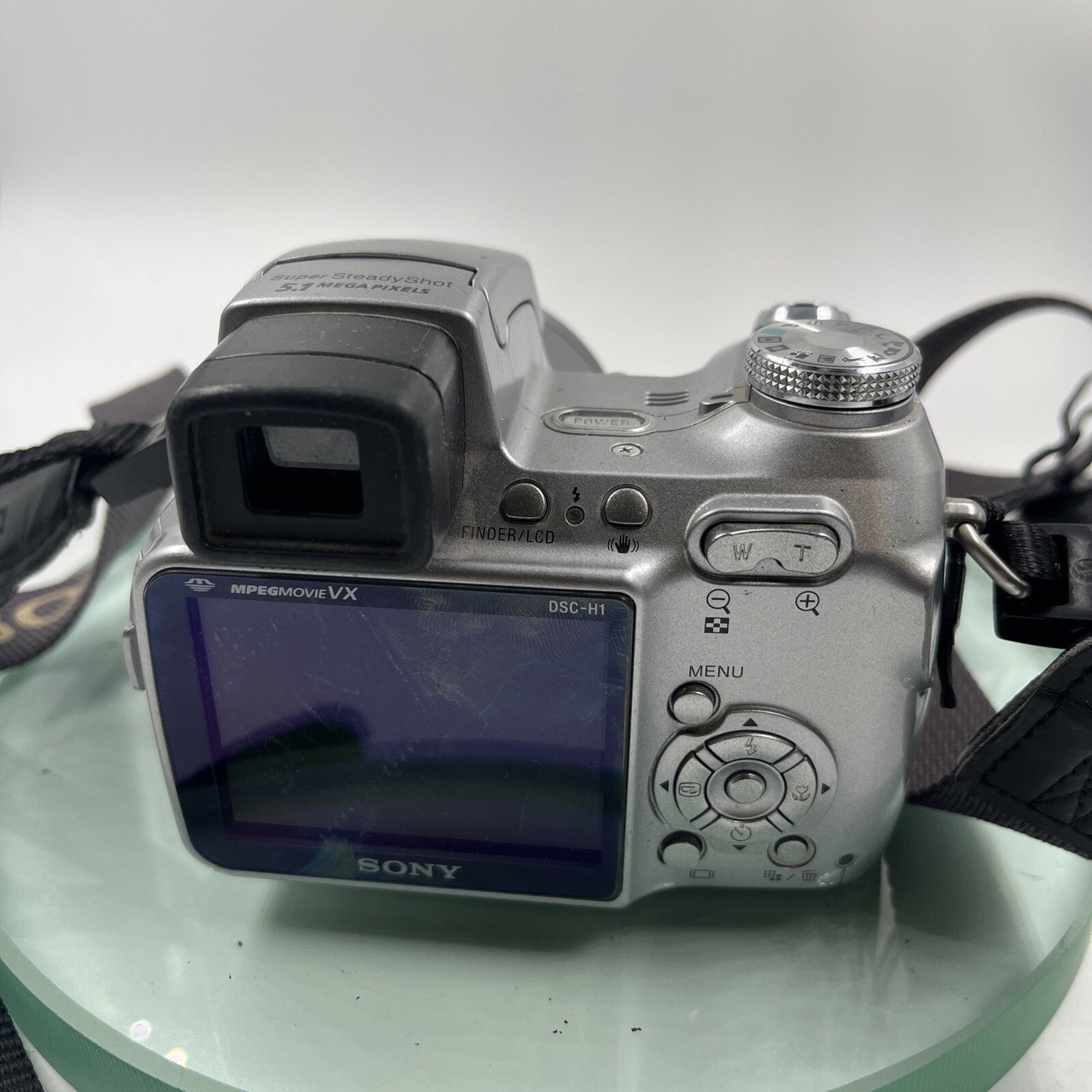 SONY CYBER SHOT DSC-H1 SUPER STEADY SHOT 12X OPTICAL ZOOM 5.1 MP#TEDTED#VGC#8775