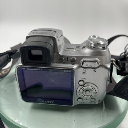 SONY CYBER SHOT DSC-H1 SUPER STEADY SHOT 12X OPTICAL ZOOM 5.1 MP#TEDTED#VGC#8775