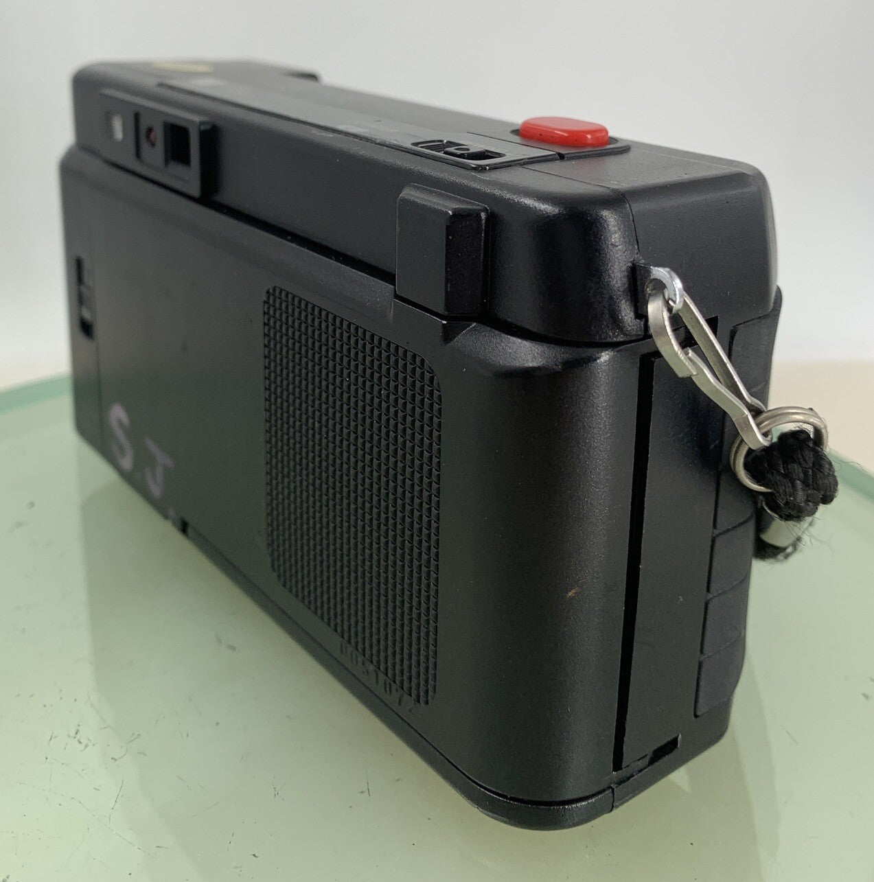 Casio EF-8 POINT AND SHOOT FILM CAMERA BLACK FLASH NOT WORKING - TESTED - 2676