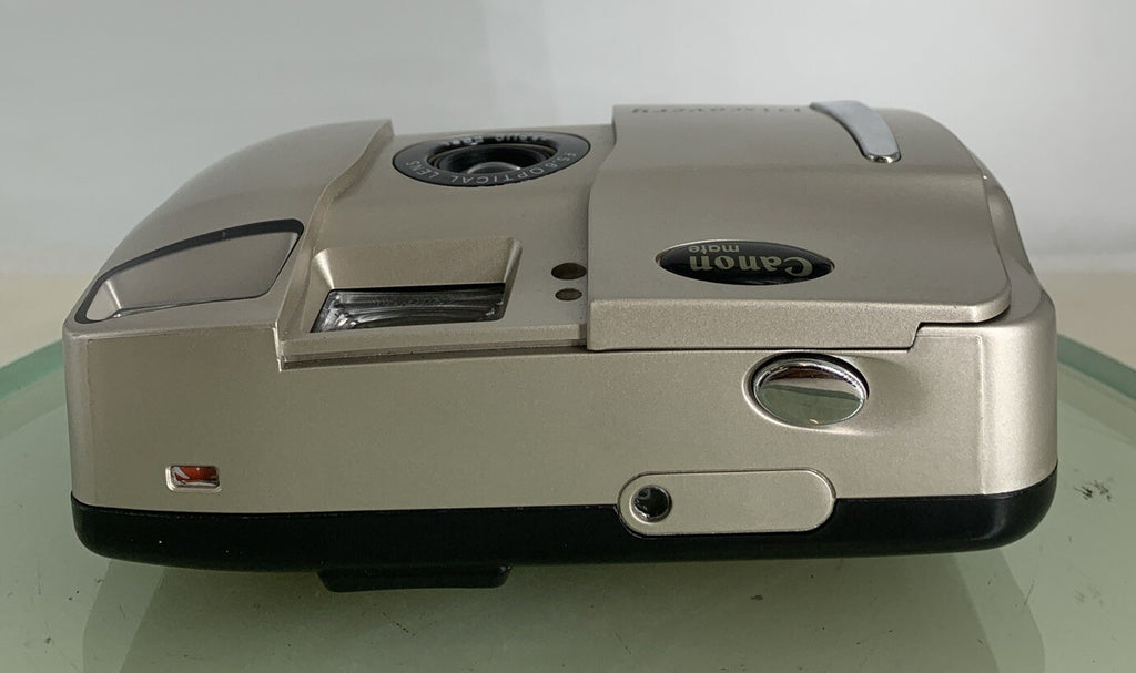 Canon Mate Discovery POINT AND SHOOT FILM CAMERA SILVER NOBATTERY - TESTED- 8467